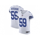 Nike Dallas Cowboys #59 Anthony Hitchens White Men Stitched NFL Vapor Untouchable Elite Jersey
