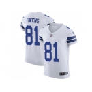 Nike Dallas Cowboys #81 Terrell Owens White Men Stitched NFL Vapor Untouchable Elite Jersey