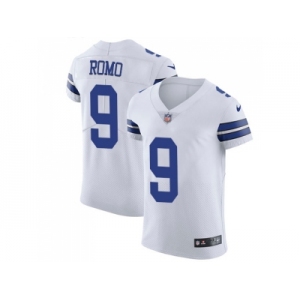 Nike Dallas Cowboys #9 Tony Romo White Men Stitched NFL Vapor Untouchable Elite Jersey