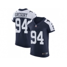 Nike Dallas Cowboys #94 Randy Gregory Navy Blue Thanksgiving Men Stitched NFL Vapor Untouchable Throwback Elite Jersey