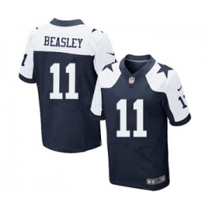nike nfl jerseys dallas cowboys #11 beasley blue[Elite thankgivings][beasley]