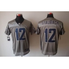 nike nfl jerseys dallas cowboys #12 staubach grey[Elite shadow]