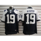 nike nfl jerseys dallas cowboys #19 austin blue(Elite thankgivings)