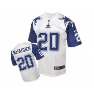 nike nfl jerseys dallas cowboys #20 Darren Mcfadden Throwback white[Elite]