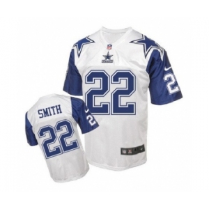 nike nfl jerseys dallas cowboys #22 Emmitt Smith Throwback white[Elite]