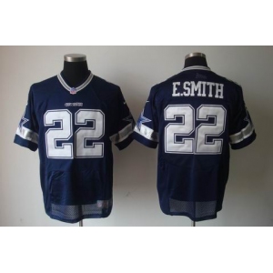nike nfl jerseys dallas cowboys #22 e.smitth blue[elite]