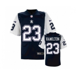 nike nfl jerseys dallas cowboys #23 Jakar Hamilton Throwback Blue[Elite]