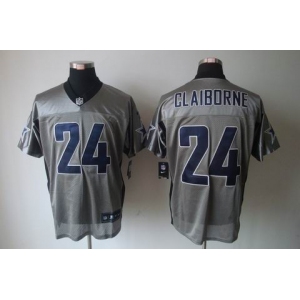 nike nfl jerseys dallas cowboys #24 claiborne grey[nike shadow]