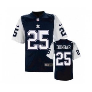 nike nfl jerseys dallas cowboys #25 Lance Dunbar Throwback Blue[Elite]