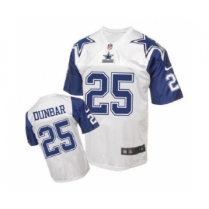 nike nfl jerseys dallas cowboys #25 Lance Dunbar Throwback white[Elite]