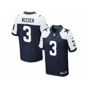 nike nfl jerseys dallas cowboys #3 brandon weedenl blue[Elite thankgivings]