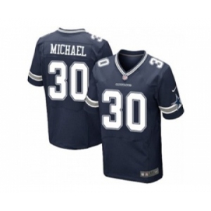nike nfl jerseys dallas cowboys #30 christine michael blue[Elite]