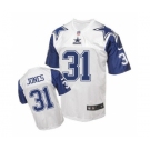 nike nfl jerseys dallas cowboys #31 Byron Jones Throwback white[Elite]