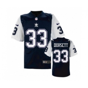 nike nfl jerseys dallas cowboys #33 Tony Dorsett Throwback Blue[Elite]