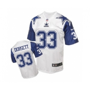 nike nfl jerseys dallas cowboys #33 Tony Dorsett Throwback white[Elite]