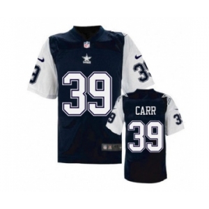 nike nfl jerseys dallas cowboys #39 Brandon Carr Throwback Blue[Elite]