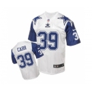 nike nfl jerseys dallas cowboys #39 Brandon Carr Throwback white[Elite]