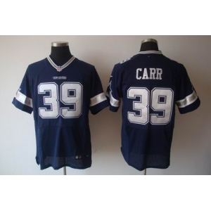 nike nfl jerseys dallas cowboys #39 carr blue[Elite]