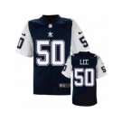 nike nfl jerseys dallas cowboys #50 Sean Lee Throwback Blue[Elite]