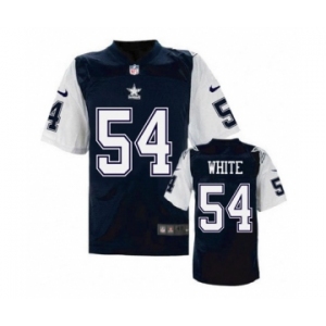 nike nfl jerseys dallas cowboys #54 Randy White Throwback Blue[Elite]