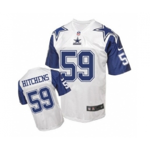 nike nfl jerseys dallas cowboys #59 Anthony Hitchens Throwback white[Elite]