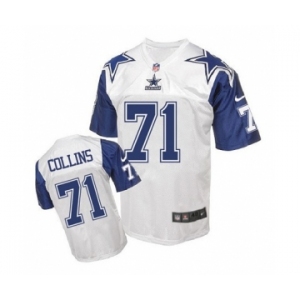 nike nfl jerseys dallas cowboys #71 Collins Throwback white[Elite]
