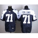 nike nfl jerseys dallas cowboys #71 collins blue[Elite thankgivings]