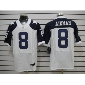 nike nfl jerseys dallas cowboys #8 aikman white[Elite thanksgiving]