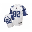 nike nfl jerseys dallas cowboys #82 Jason Witten Throwback white[Elite]