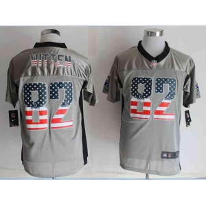 nike nfl jerseys dallas cowboys #82 jason witten grey[Elite USA flag fashion shadow]