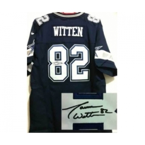 nike nfl jerseys dallas cowboys #82 witten dk.blue[Elite signature]