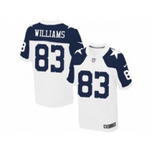 nike nfl jerseys dallas cowboys #83 williams white[Elite thankgivings][williams]