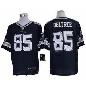 nike nfl jerseys dallas cowboys #85 ogltree blue[Elite]