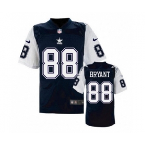nike nfl jerseys dallas cowboys #88 Dez Bryant Throwback Blue[Elite][Bryant]