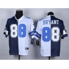 nike nfl jerseys dallas cowboys #88 bryant white-blue[Elite split]