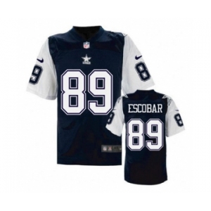 nike nfl jerseys dallas cowboys #89 Gavin Escobar Throwback Blue[Elite]