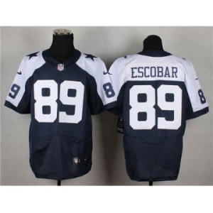 nike nfl jerseys dallas cowboys #89 escobar blue[Elite thankgivings]