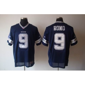 nike nfl jerseys dallas cowboys #9 romo grey blue[elite]