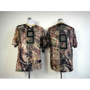 nike nfl jerseys dallas cowboys #9 romo grey camo[Elite]