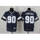 nike nfl jerseys dallas cowboys #90 lawrence blue(Elite)[lawrence]