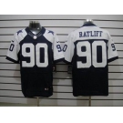 nike nfl jerseys dallas cowboys #90 ratliff blue(Elite thankgivings)