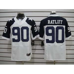 nike nfl jerseys dallas cowboys #90 ratliff white(Elite thankgivings)