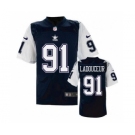nike nfl jerseys dallas cowboys #91 L.P. Ladouceur Throwback Blue[Elite]