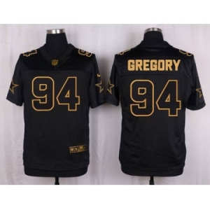 nike nfl jerseys dallas cowboys #94 gregory black gold collection[Elite][gregory]
