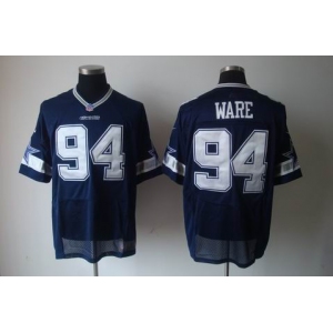 nike nfl jerseys dallas cowboys #94 ware blue[elite]
