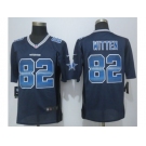 2015 new nike dallas cowboys #82 witten navy blue strobe jerseys[limited]