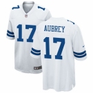 Men Dallas Cowboys #17 Brandon Aubrey Limited white Vapor Untouchable Jersey