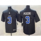 Men Dallas Cowboys #3 George pickens Black Fashion Vapor Untouchable Limited Stitched Football Jersey