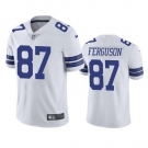 Men Dallas Cowboys #87 Jake Ferguson White Vapor Untouchable Limited Stitched Football Jersey