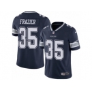 Men Nike Dallas Cowboys #35 Kavon Frazier Navy Blue Team Color Vapor Untouchable Limited Player NFL Jersey